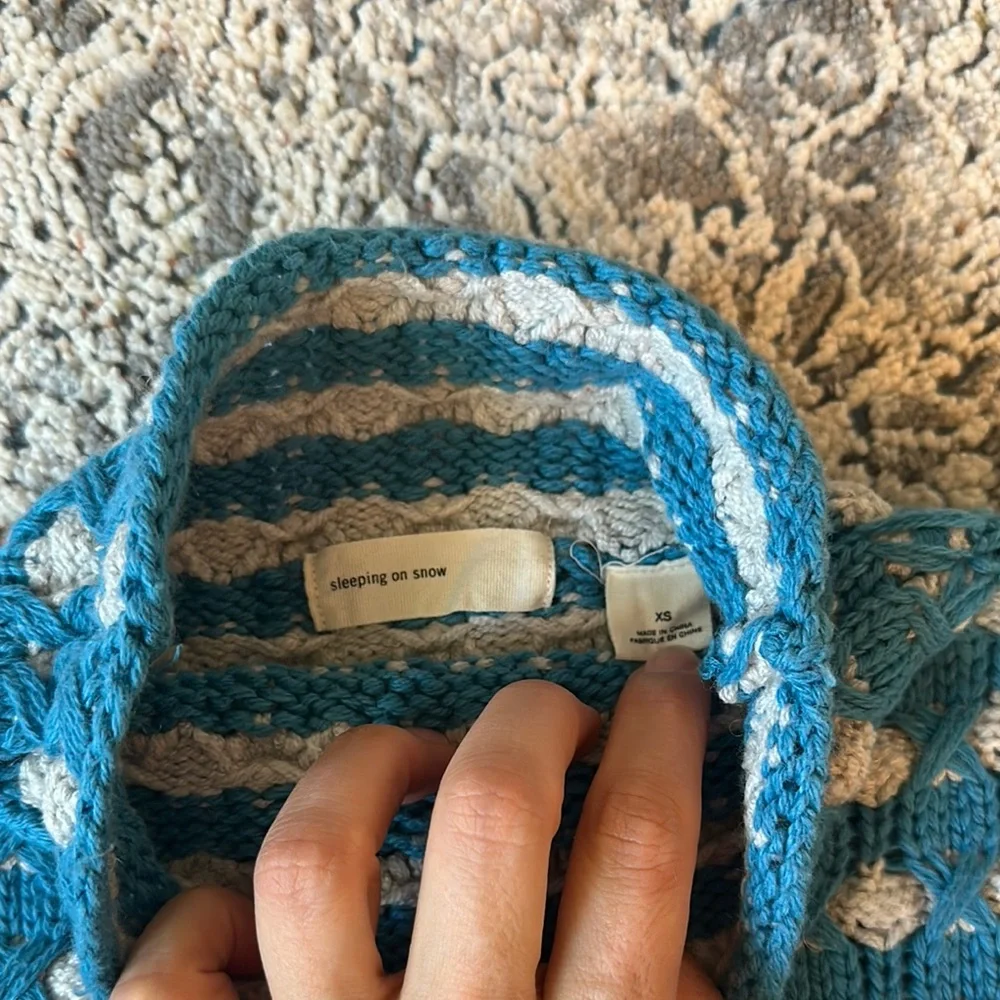 Anthropologie Sleeping on Snow Sweater - Picture 6 of 10